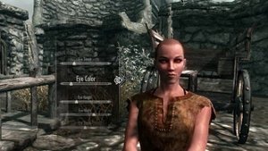 Skyrim Characters - Beautiful Female Breton creation