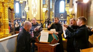 2021.04.07 Стихира "Совет превечный..." в исполнении хора Николо-Угрешского монастыря