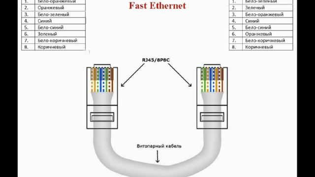 Локальная сеть | физическая среда | Витая пара | Оптический кабель смотреть онлайн