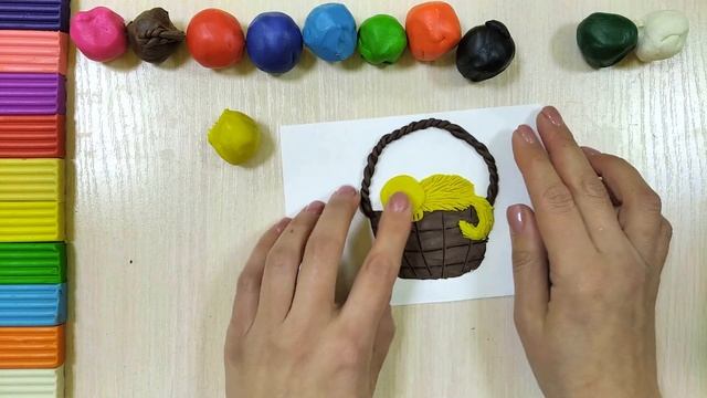 Милый котик ? в корзинке из пластилина смотреть онлайн