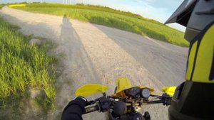 Suzuki RMX 50 riding onboard 2t power GOPRO