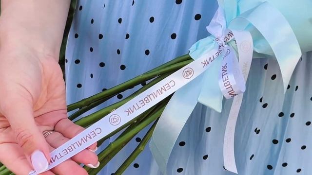 Букет из 15 белых роз 70 см (Россия) смотреть онлайн