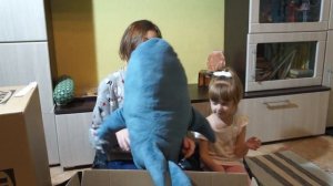СС Ikea Shark! АКУЛА БЛОХЭЙ ИЗ ИКЕИ!!! Ура! Пришла посылка!!