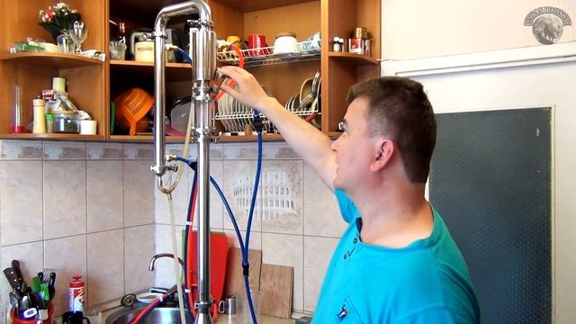Подключение дефлегматора. Какой способ правильный?