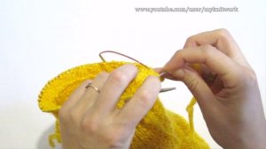 Детский жилет спицами. Часть 3. МК.