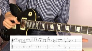 How to play Money For Nothing by Dire Straits - Intro Section - Guitar Lesson Tutorial with Tabs