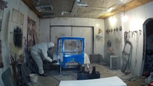 Покраска трактора