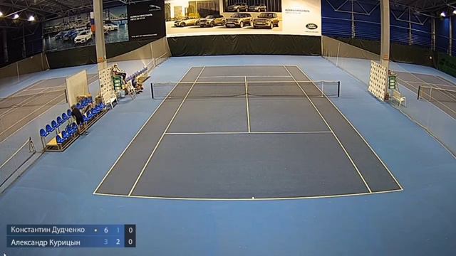 Теннис. Avis Cup. Константин Дудченко - Александр Курицын. 2 сет 1. 16 марта 2020 года