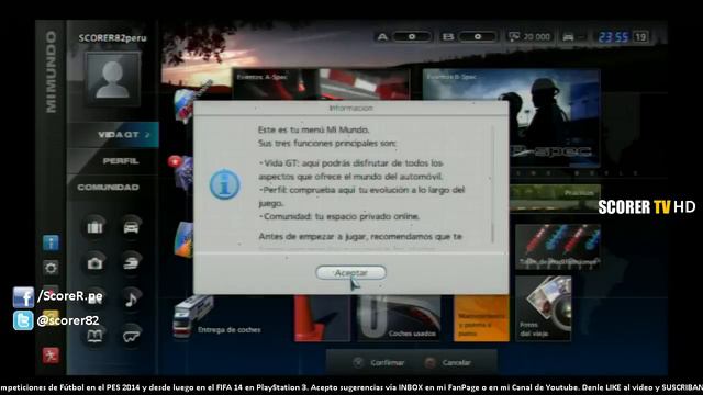 Gran Turismo 5 - Paseando por los Menus y conociendo el juego (PlayStation 3) смотреть онлайн