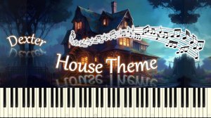 Dexter - House Theme (piano tutorial) [НОТЫ + MIDI]