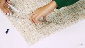 Обработка бахромы из твида #урокишитья #мастеркласс #пошив