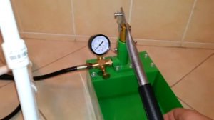 Тест опрессовщика САТУРН НИР 25