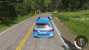 BeamNG.drive - Mercedes-AMG GLE 63 S (W166) 2015 - Car Show Test Drive Crash . 4K 60fps.