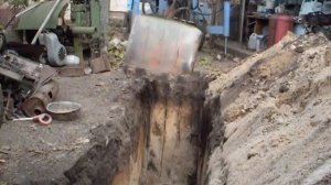 Самодельный грейферный погрузчик.