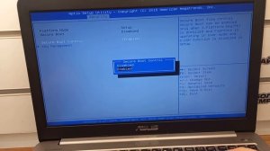 Ноутбук Asus K501 после установки SSD и замены Акб сбились настройки Bios | Решение | мастер Максим