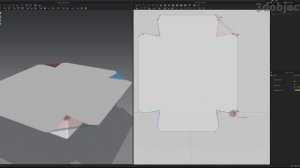 Marvelous Designer. Простыня со складками