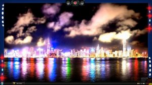 Rainmeter Effet DJ Wallpaper Hong Kong  (✿)✌ (✿◠‿◠)✌"