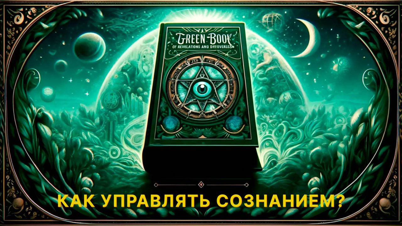 Введение. Как управлять сознанием? Зеленая книга 1