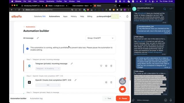 Как настроить интеграцию ChatGPT с любыми сервисами | за 5 минут без кода