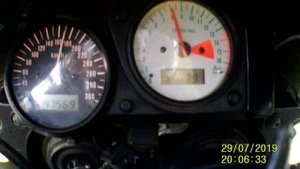 Suzuki Gsx-R 750 Srad, карбовый, разгон...