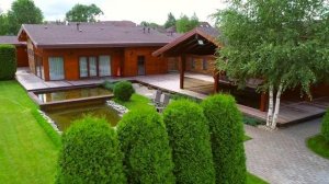 Завидово. Уникальное альпийское шале на берегу Волги!!!