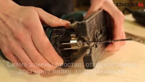 Как работает электролобзик.