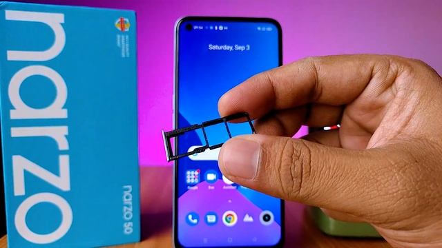 How to insert sim card in Realme Narzo 50 смотреть онлайн