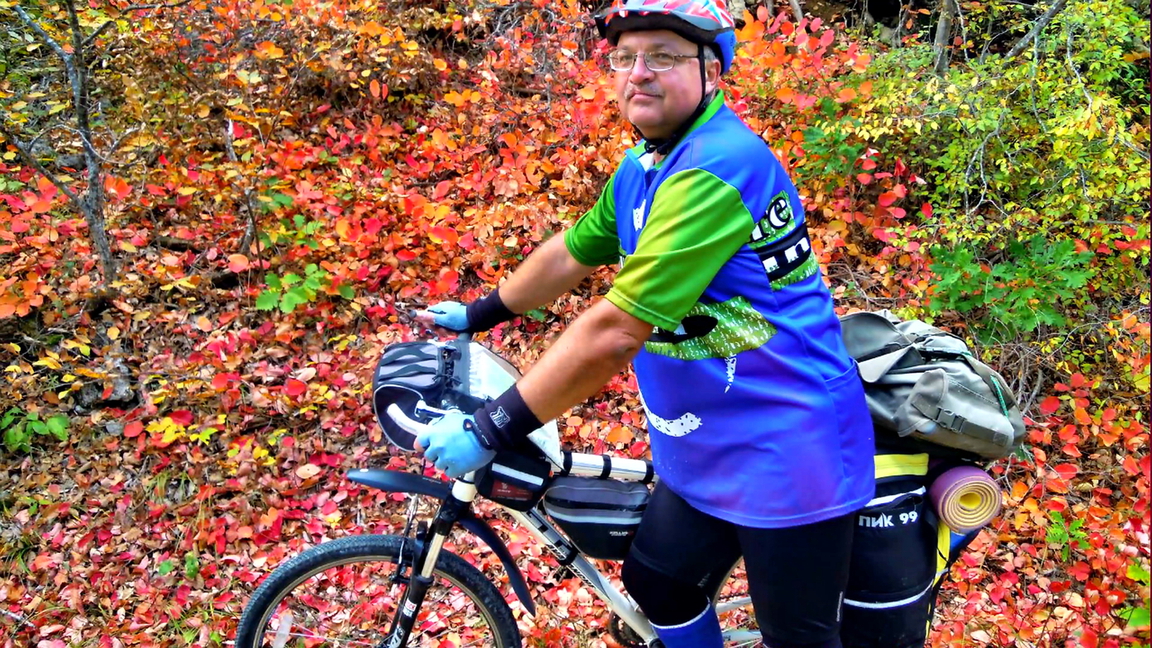 №18. Осенний Вело-Крым-2011, ДЖАФАР-БЕРДЫ ИВАНОВА БАЛКА.