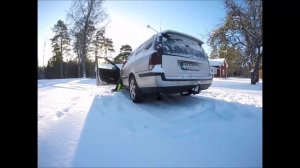 Cold start Volvo V70 D5