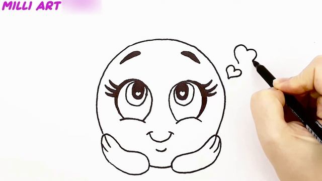 Как нарисовать эмоджи