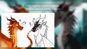 Факты по ДС | Часть 5 | ПУРПУР | Драконья Сага | Wings of Fire | G R E A T N E S S ツ