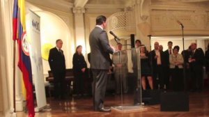 Ronald Lauder honored at the Embassy of Colombia