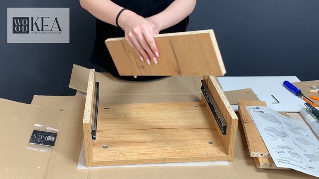 Инструкция по сборке прикроватной тумбы "Этельвин" с 1 ящиком смотреть онлайн