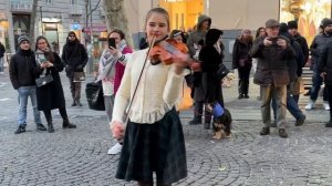“Dance Monkey” in Italy | Karolina Protsenko Violin & Daniele Vitale Sax
