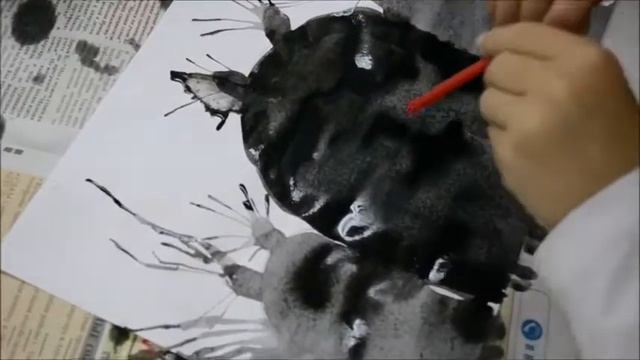 Кляксография / Попробуй сделать! / Мастерская ЭН / Отрывок из мастер-класса смотреть онлайн