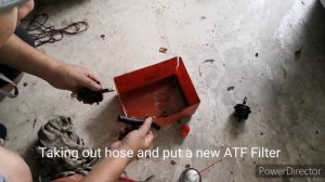 Replace ATF Filter Honda Stream RN6