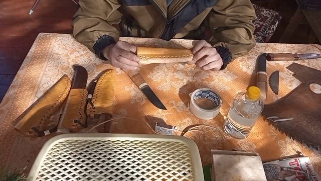 Очередные ножи из быстрорежущей стали своими руками. смотреть онлайн