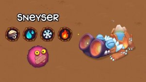 Amber Island -  All Monsters Sounds & Animations (My Singing Monsters)