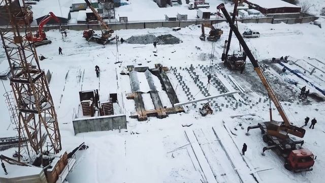 ?В ЖК "Основа" завершаются свайные работы