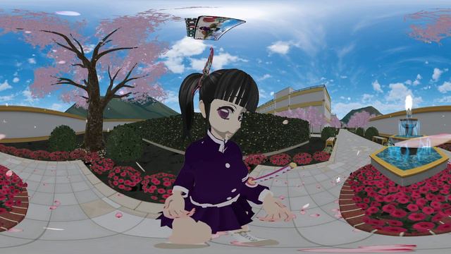 💖 KANAO TSUNDERE se DECLARA a TANJIRO 💖 tanjiro x kanao DEMON SLAYER VR (anime vr)