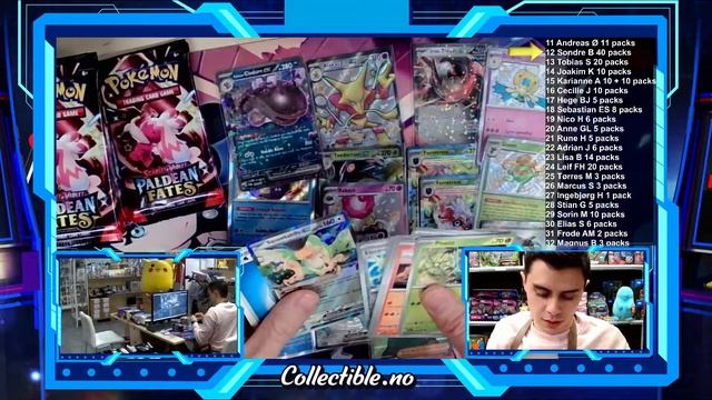 Collectible.no Rip N' Ship #5 | Paldean Fates Release Party
