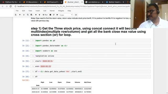 Data Capston Finance stock price project смотреть онлайн