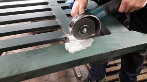 ТИГ сварка алюминия чиним ворота