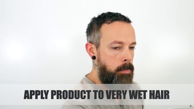 How to blow dry hair with a diffuser - Men's curly hair tutorial смотреть онлайн