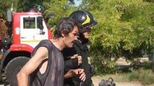В Севастополе огнеборцы ликвидировали пожар в квартире пятиэтажки по улице Блюхера