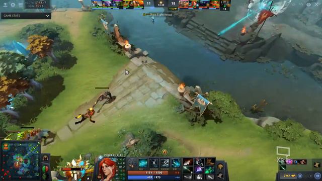 Miracle New Arcana Windranger Bullied top 112 Kunkka DOTA 2 смотреть онлайн