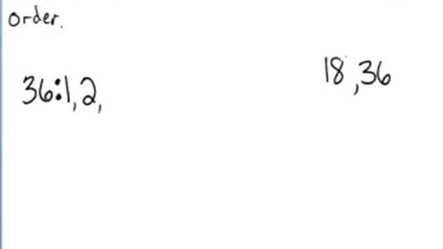 Finding factors in ascending order смотреть онлайн