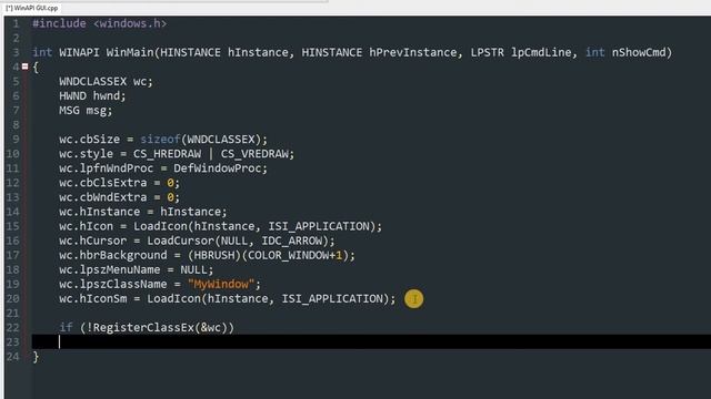 How to create Custom Window in C/C++ | WinAPI WinMain | Easy Programming
