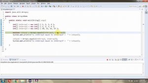 How to use equals(int[] a, int[] a2) method of Java.util.Arrays Class?