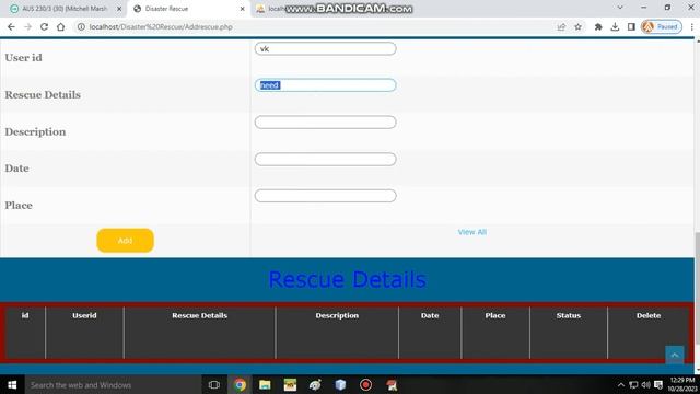 DISASTER RESCUE USING PHP #php #webdevelopment #developer #programmer #webdeveloper #code#web#mysql